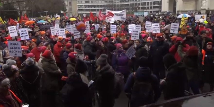 Avusturya’nın Başkenti Viyana’da Irkçılık Karşıtı Gösteri