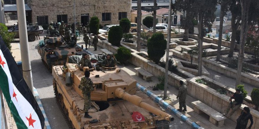 TSK ve ÖSO Afrin Merkezini Tümüyle Ele Geçirdi