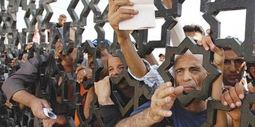 Filistinliler Rafah Kapısı Önünde Gösteri Yaptı