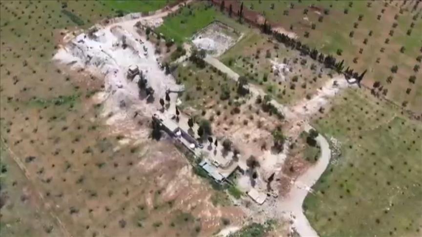 Tel Rıfat Havadan Görüntülendi
