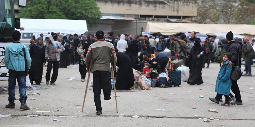 Doğu Guta'dan Çıkanların Sayısı 25 Bini Aştı