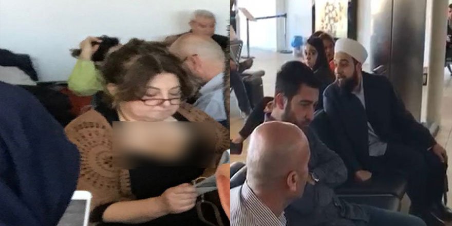 Kemalist Kadın Havaalanında Yolcuları Hizaya Getirmeye Kalkıştı!
