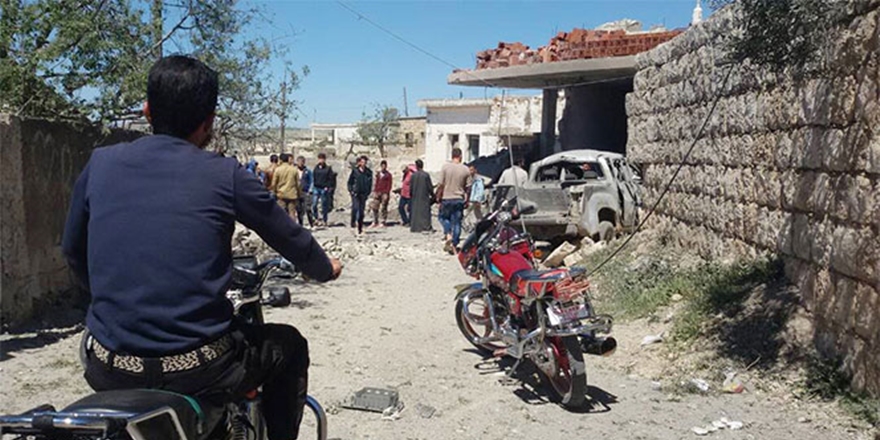 Esed Güçlerinden İdlib’in Güneybatısına Hava Saldırısı!