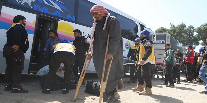 Doğu Guta'dan Çıkmak Zorunda Kalanların Sayısı 56 Bini Geçti