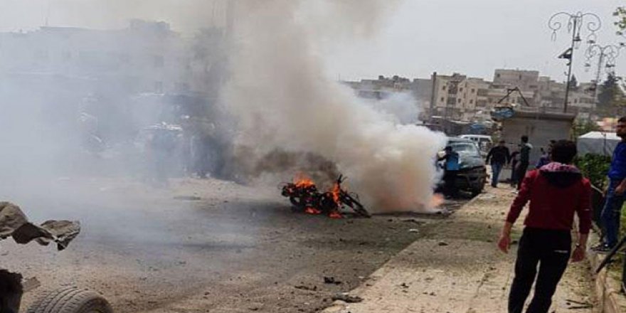 Azez Meclis Binası Yakınında Şiddetli Patlama