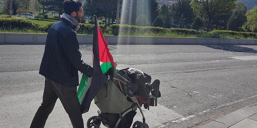Filistin İçin İsveç’ten Yola Çıkan Ladraa, Ankara’da