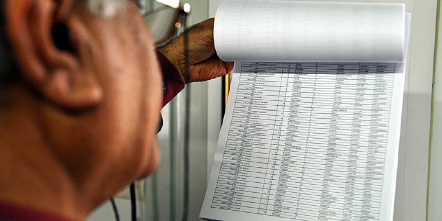 Seçmen Listeleri 2 Mayıs'ta Askıya Çıkacak