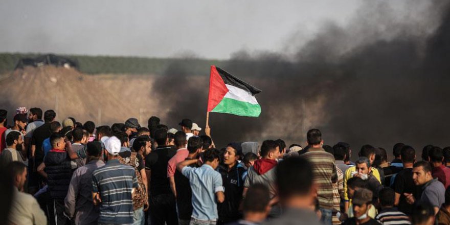 Gazze'deki Büyük Dönüş Yürüyüşü'nde Sekizinci Cuma