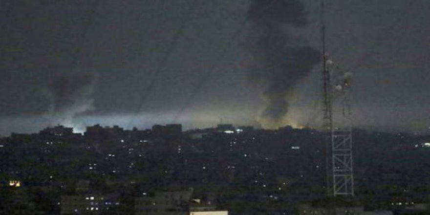 İşgalci İsrail'den Gazze'ye Ağır Bombardıman