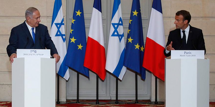 Macron'dan Netanyahu'ya: Gazze'deki Şiddeti Kınıyorum