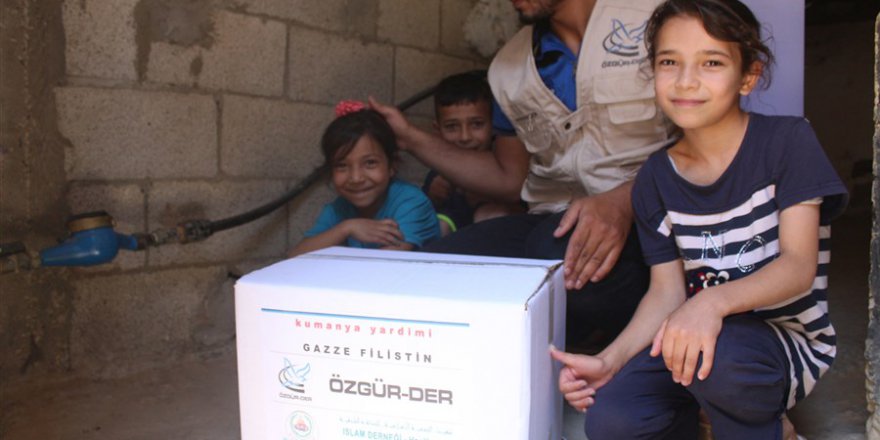 Özgür-Der Ramazan’da Gazze Halkını Unutmadı