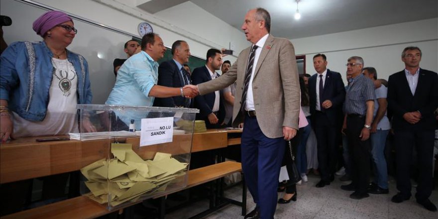 İnce'nin Oy Kullandığı Sandıktan En Çok Oy Erdoğan'a Çıktı