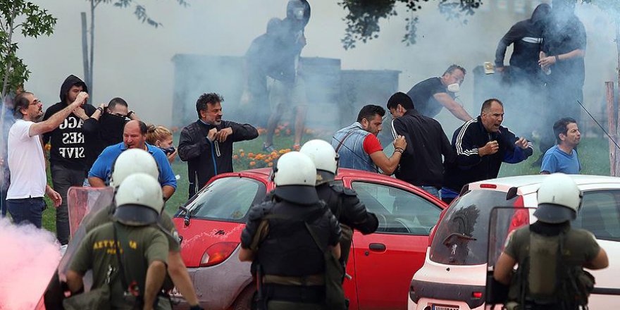 Yunanistan'da “Makedonya” Gösterileri