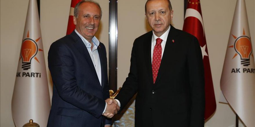 İnce'den Cumhurbaşkanı Erdoğan'a Tebrik