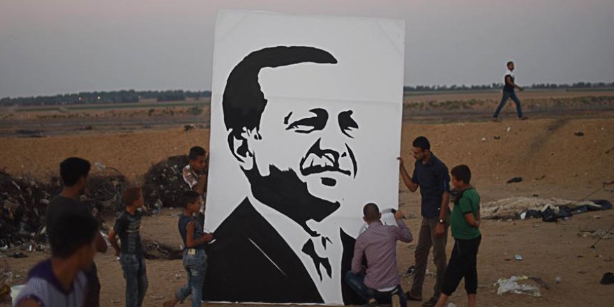 Gazzeli Ressamın Erdoğan Sevinci