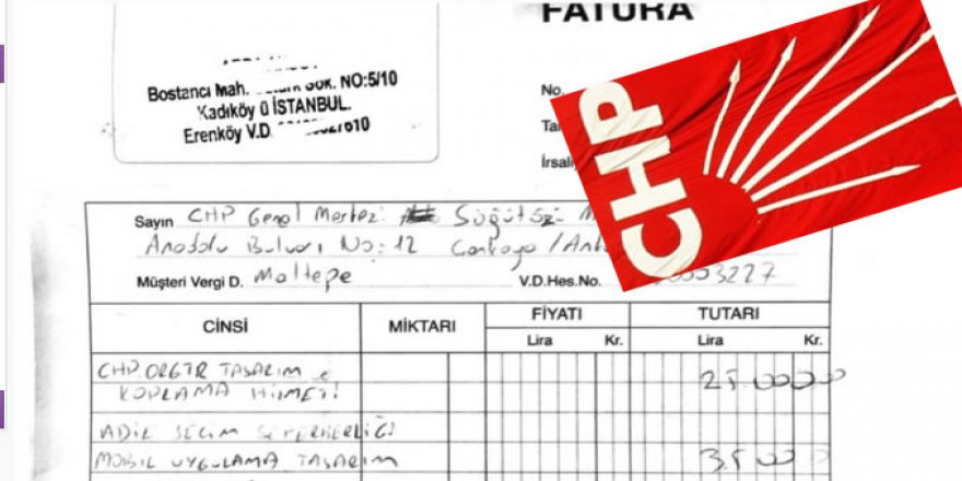 CHP’nin Faturası Sosyal Medyada Alay Konusu Oldu