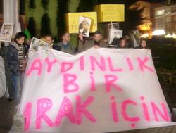 ABD'nin Irak işgali Kocaeli'de protesto edildi