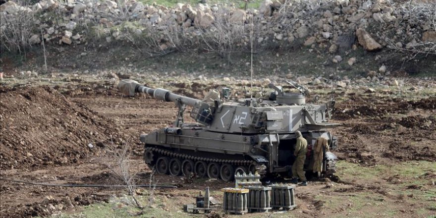 İşgalci İsrail’den Gazze'ye Tank Ateşi