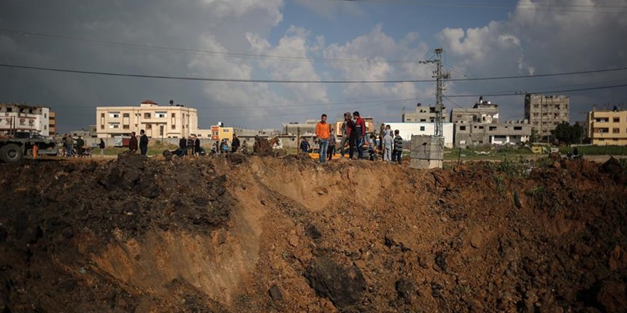İşgalci İsrail Gazze’deki Tarım Arazilerini Hedef Aldı!
