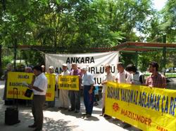 Ankara'da 184. başörtüsü eylemi