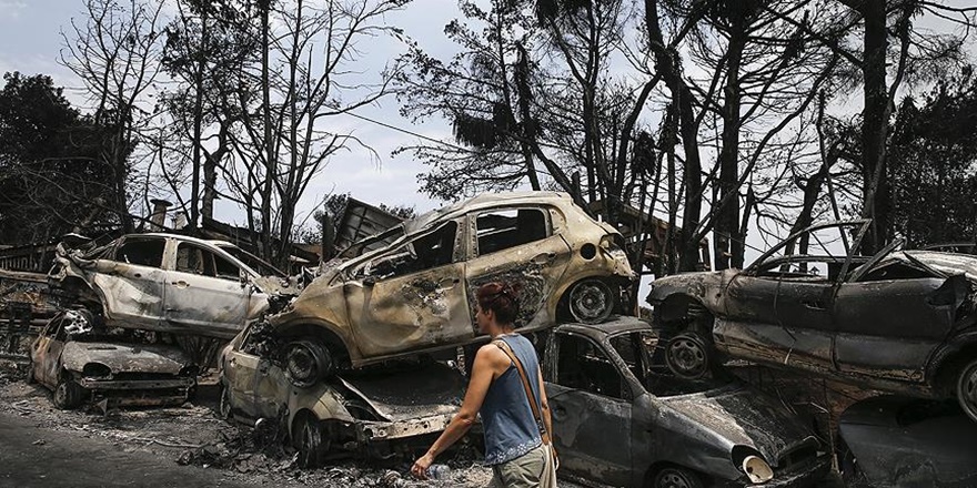 Yunanistan’daki Yangın Faciasının Sebebi Belli Oldu