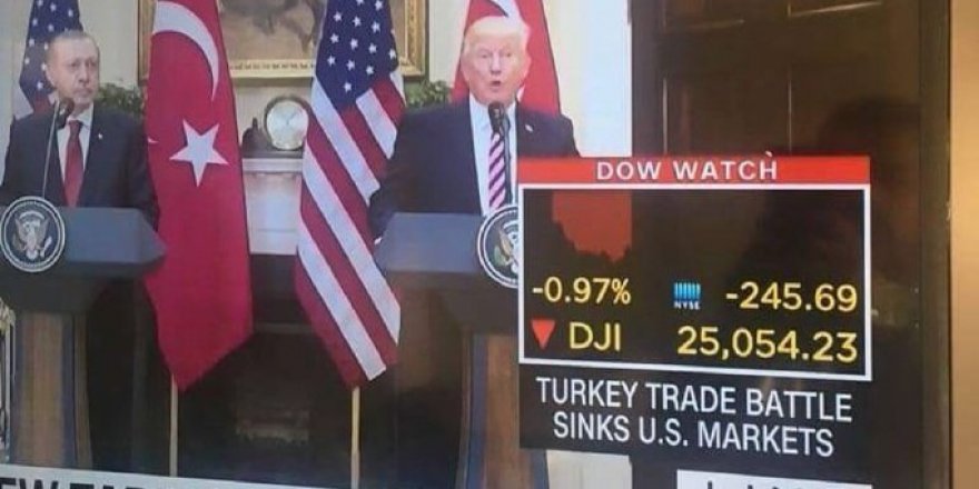 CNN: Türkiye İle Ticari Savaş ABD Borsalarını Batırdı