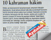 İP, HSYK Üyelerini Kahraman İlan Etti