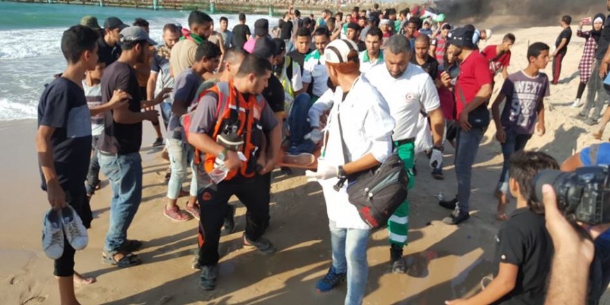 İşgal Güçleri Sekizincisi Yapılan Deniz Gösterisine Müdahale Etti: 15 Yaralı