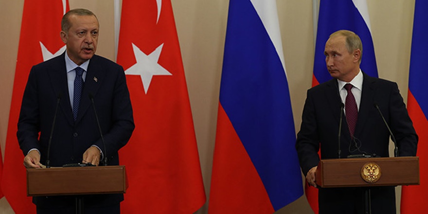 Cumhurbaşkanı Erdoğan, Putin ile İdlib'i Görüştü