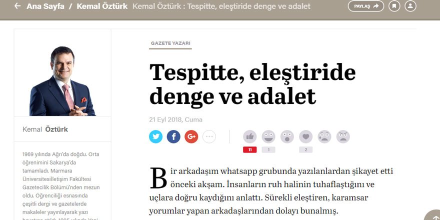 İktidara Sövenler ile İktidarı Övenlerin Ortak Sorunu