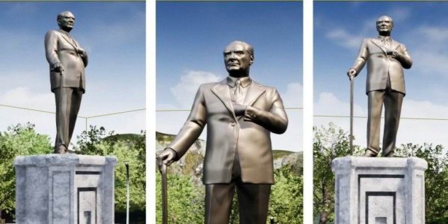 “5 Metrelik Mustafa Kemal Heykeli Yetmiyor, 10 Metre Yapacağız”
