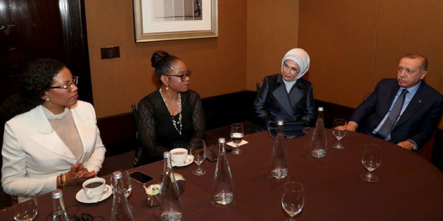 Cumhurbaşkanı Erdoğan, Malcolm X’in Kızlarıyla Görüştü