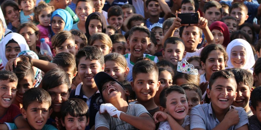 Suriyeli Çocuklar  “Sınırsız Şenlik”te Buluştular