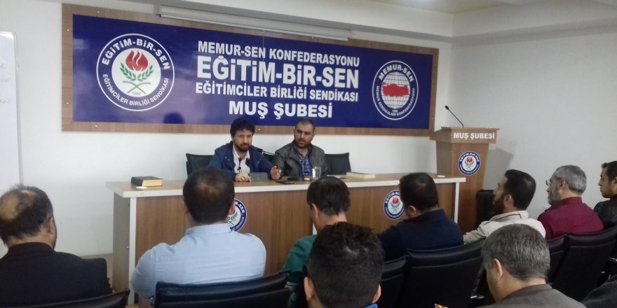 Muş Özgür-Der’de “Aile” Konulu Seminer