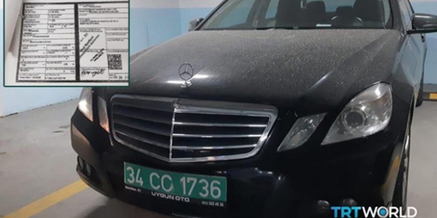 Suudi Konsolosluğuna Ait Araç Otoparkta Bulundu