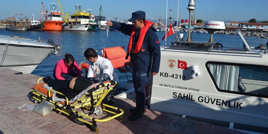 Mülteci Kadın Botta Doğum Yaptı