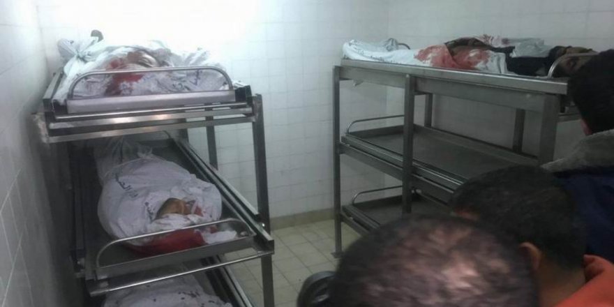 Siyonist İsrail Gazze’ye Saldırdı 7 Filistinli Hayatını Kaybetti