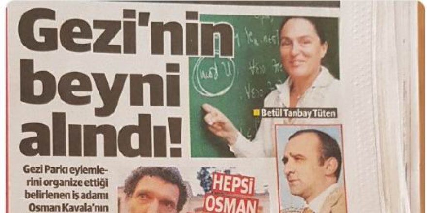 Mustafa Yeneroğlu’ndan Yeni Şafak'a Kavala Tepkisi
