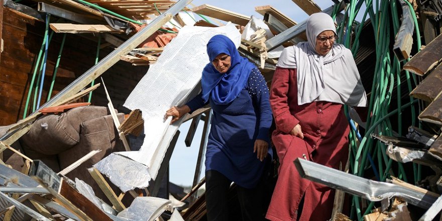 İşgalciler Bu Yıl Kudüs'te Filistinlilere Ait 133 Evi Yıktı