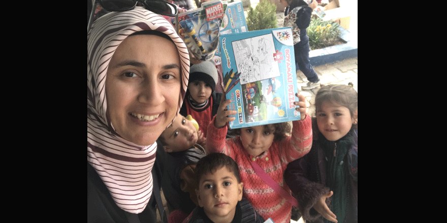 İstanbul Ensarları’ndan Suriye’deki Yetim Anaokuluna Yardım