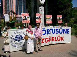 Kocaeli'de 228. Başörtüsü Eylemi