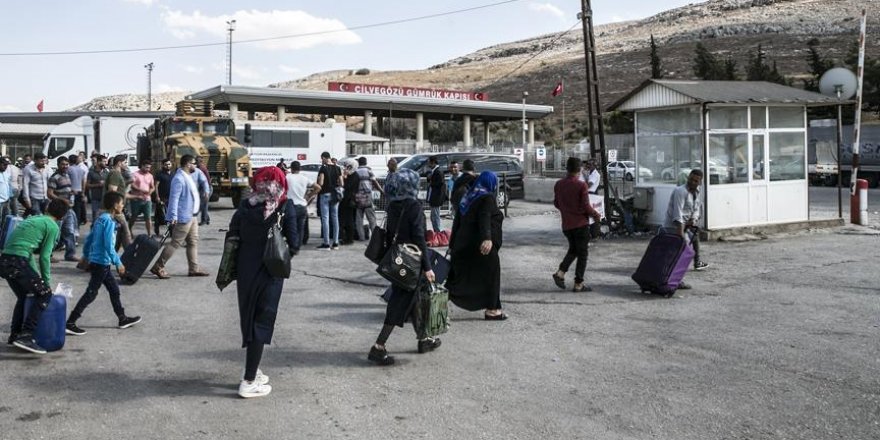 2018’de 294 Bin 480 Suriyeli Ülkesine Döndü