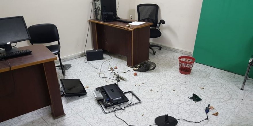 Gazze’deki Filistin Televizyonu Binasına Saldıranlar Fetih Üyesi Çıktı