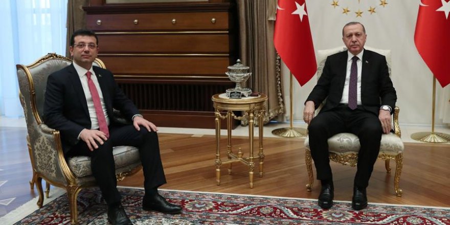Cumhurbaşkanı Erdoğan, İmamoğlu'nu Kabul Etti