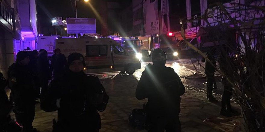 Ankara Sitelerdeki Yangında 5 İşçi Yaşamını Yitirdi