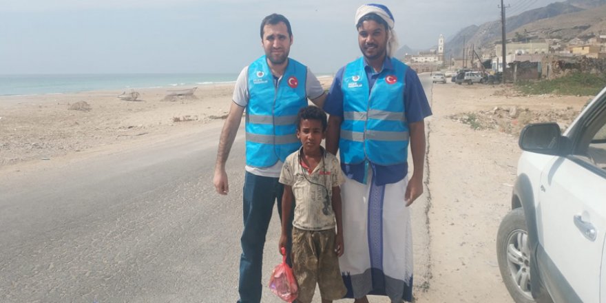 İyilikte Yarışanlar Derneği Yemen'e Ulaştı
