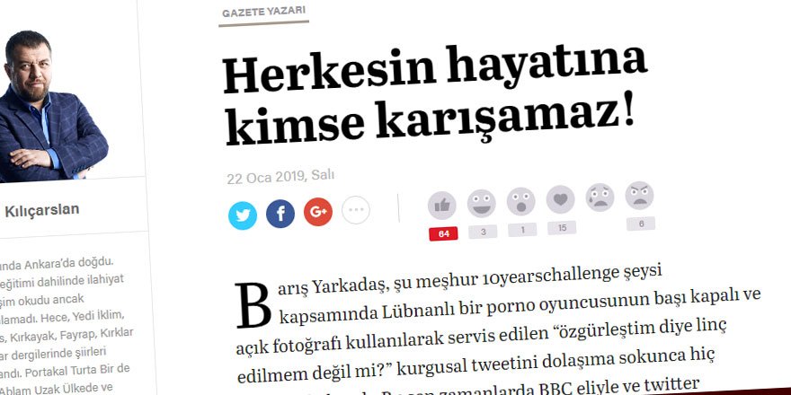 Dertleri Başörtüsü Değil, Modern Hayat Tarzlarıyla Bağdaştıramadıkları İslam'dır!