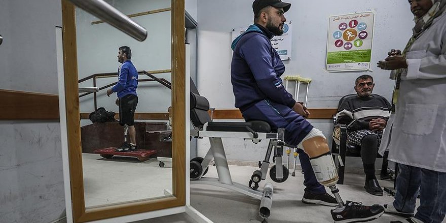 Gazze'deki Protez Merkezi Filistinlilere Umut Oldu