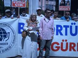 Kocaeli'de 229. Başörtüsü Eylemi