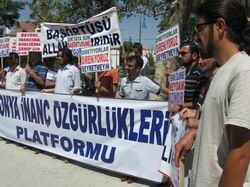 Konya'da 104. Başörtüsü Eylemi